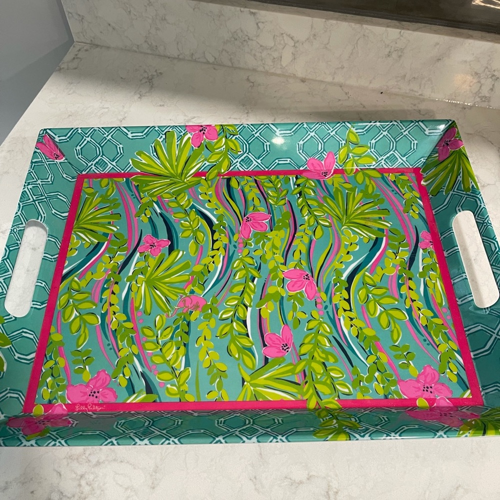 Lilly Pulitzer serving tray - Nice To See You